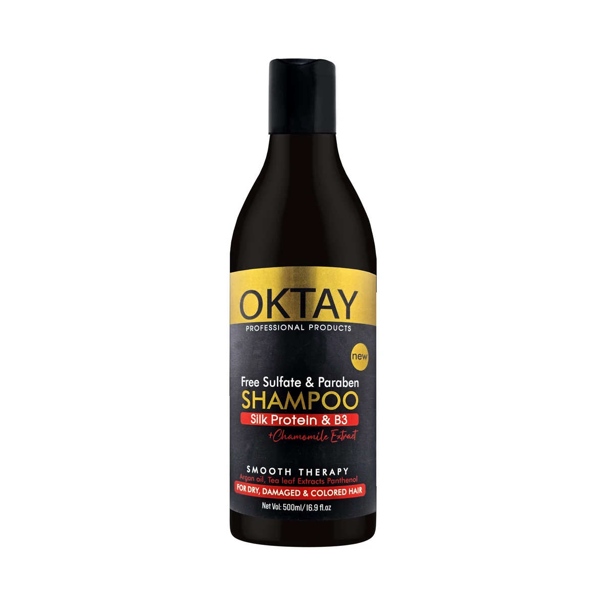 oktay 1 (27) شامپو اکتای مناسب موهای خشک و آسیب دیده و رنگ شده - Image 1