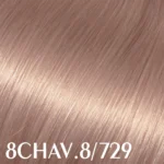 رنگ مو شیر کاکائویی الیو شماره 8CHAV.8/729 سری Mocha Mood حجم 100 میلی‌لیتر - Image 2