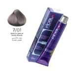 رنگ مو بلوند خاکستری طبیعی متوسط فیدل شماره 7/01