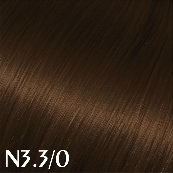 رنگ مو قهوه‌ای تیره طبیعی الیو شماره N3.3/0 حجم 100 میلی‌لیتر - Image 2