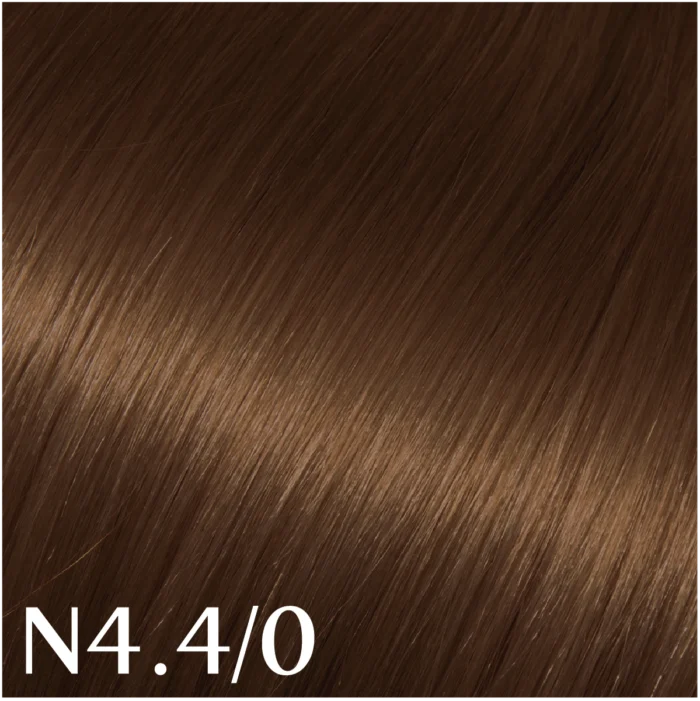 رنگ مو قهوه‌ای متوسط طبیعی الیو شماره N4.4/0 حجم 100 میلی‌لیتر - Image 2